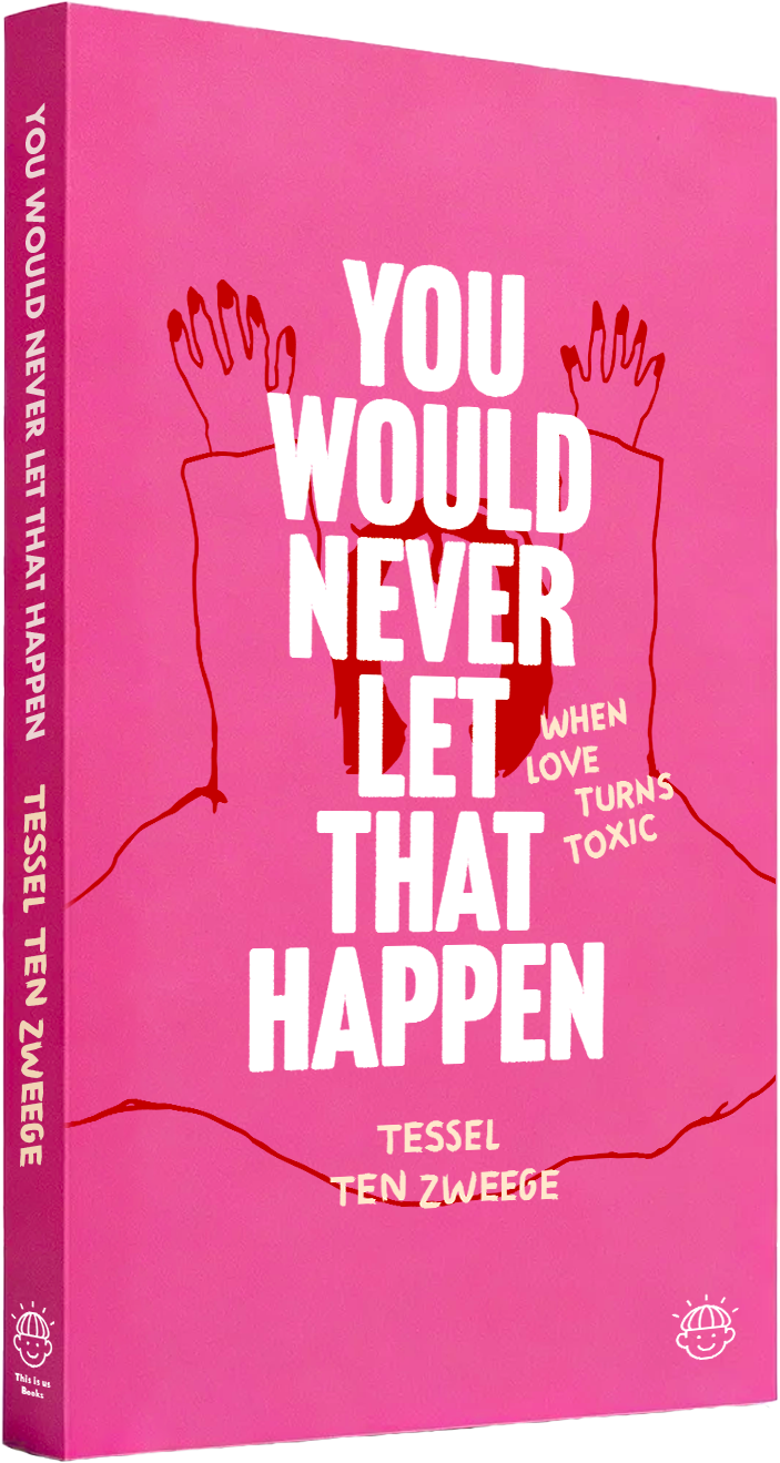 3D mockup of the You Would Never Let That Happen book